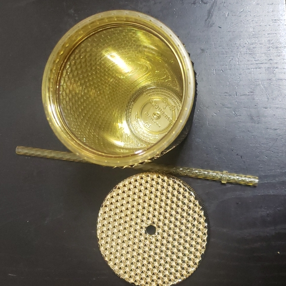 Starbucks Gold Chrome Studded trio